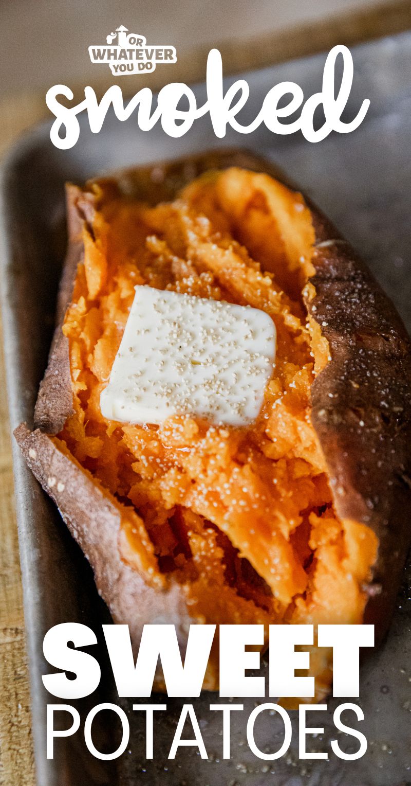 Smoked Sweet Potatoes