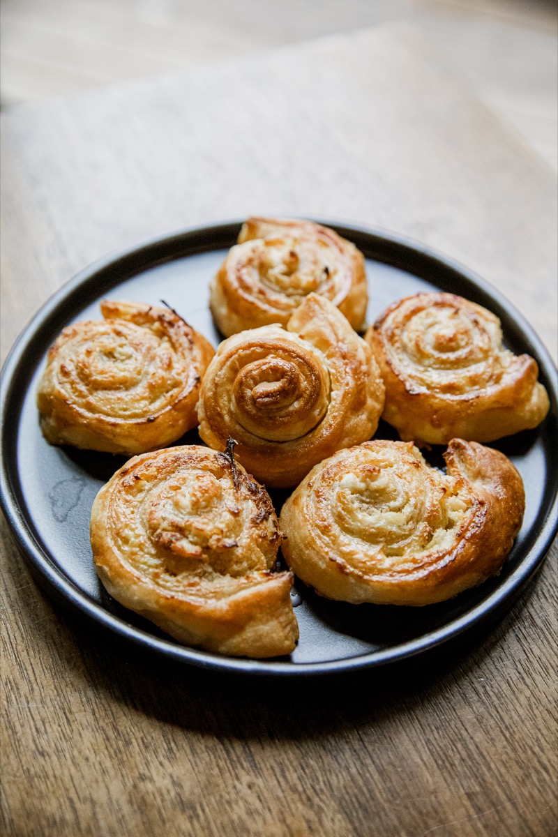 Traeger Artichoke Dip Pinwheels