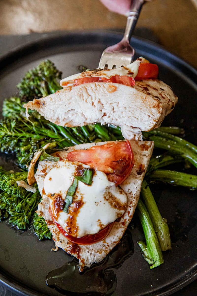 Traeger Chicken Caprese