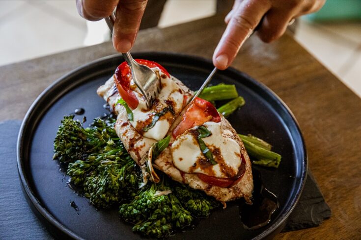 Grilled Chicken Caprese