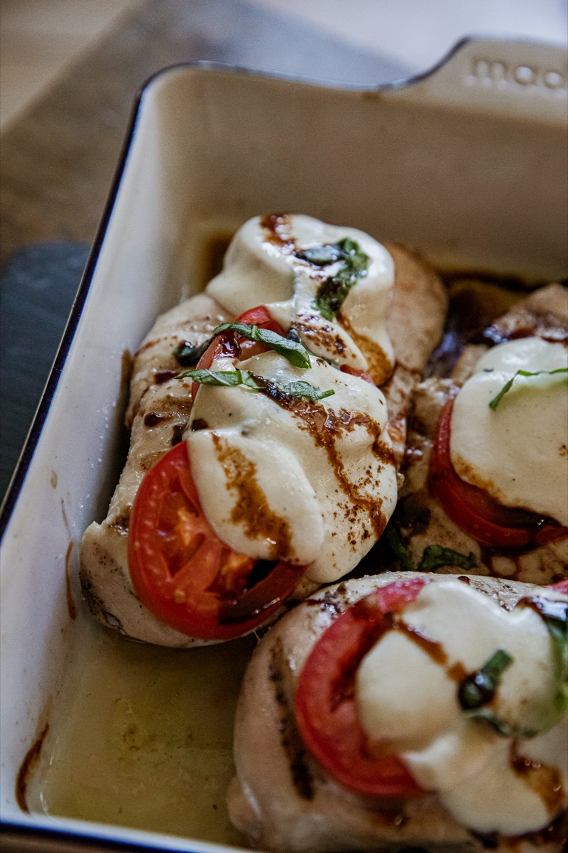 Traeger Chicken Caprese