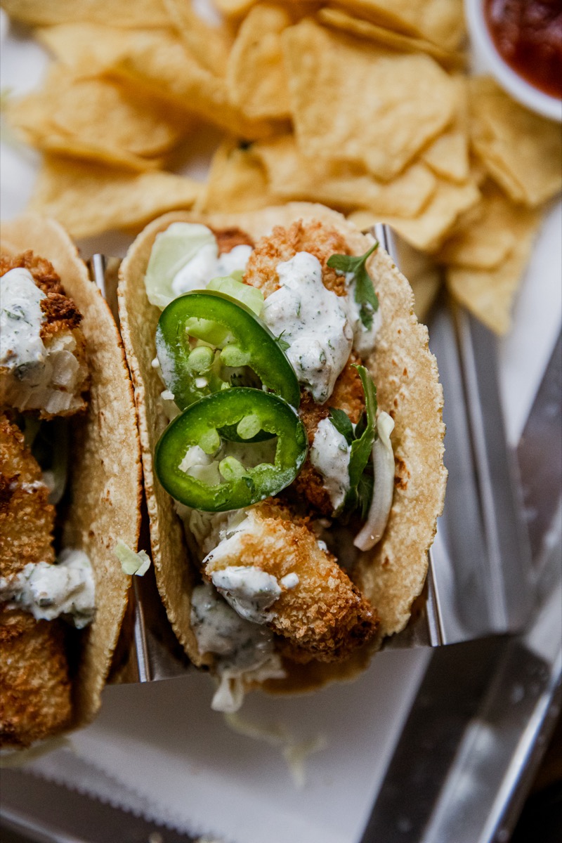 Breaded Fish Tacos