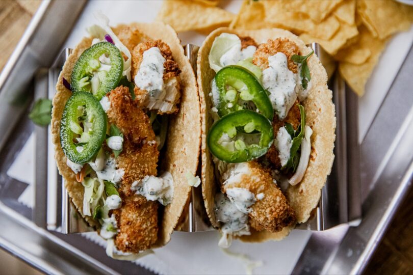 Breaded Fish Tacos