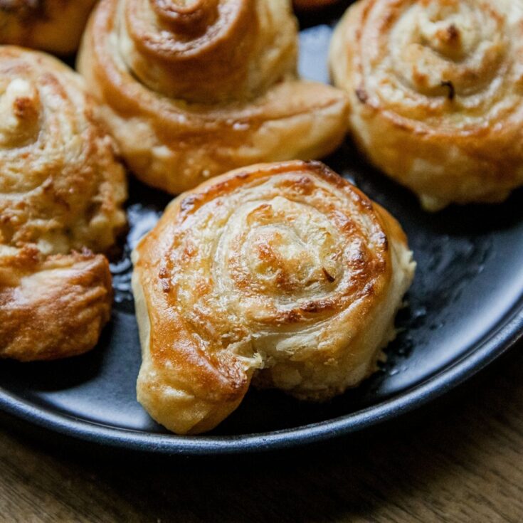 Traeger Artichoke Dip Pinwheels