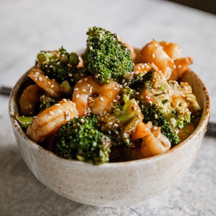Spicy Broccoli Shrimp Stir Fry