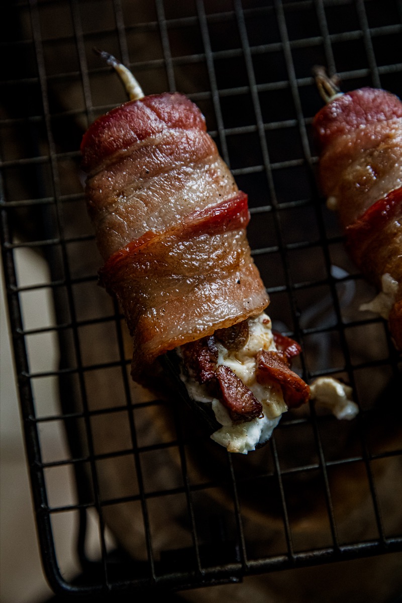 Smoked Cheesesteak Poppers