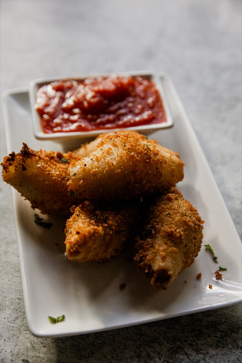 Fried Breaded Stuffed Shells