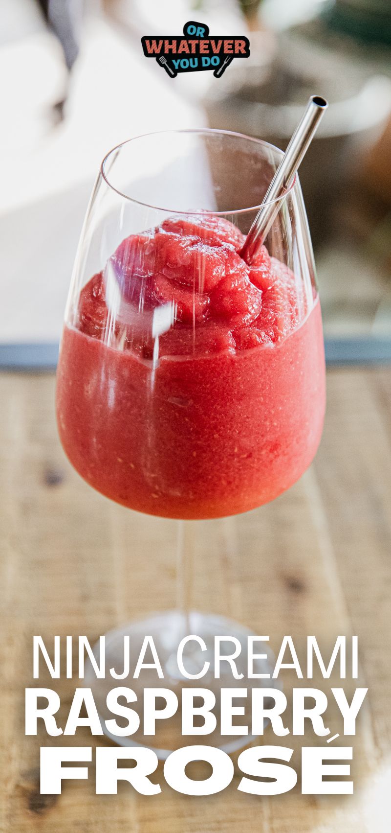 Raspberry Frosé