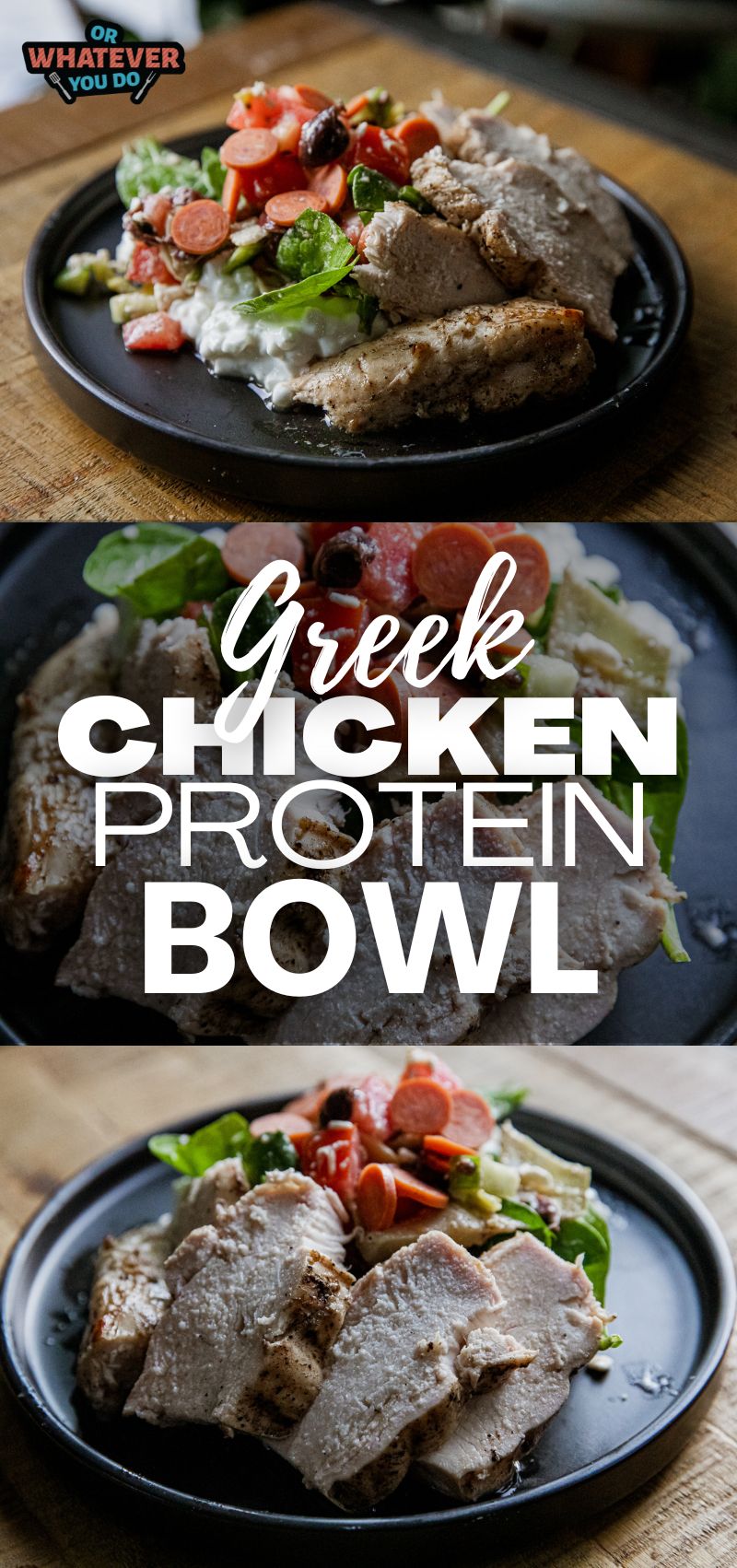 Greek Chicken Protein Bowl