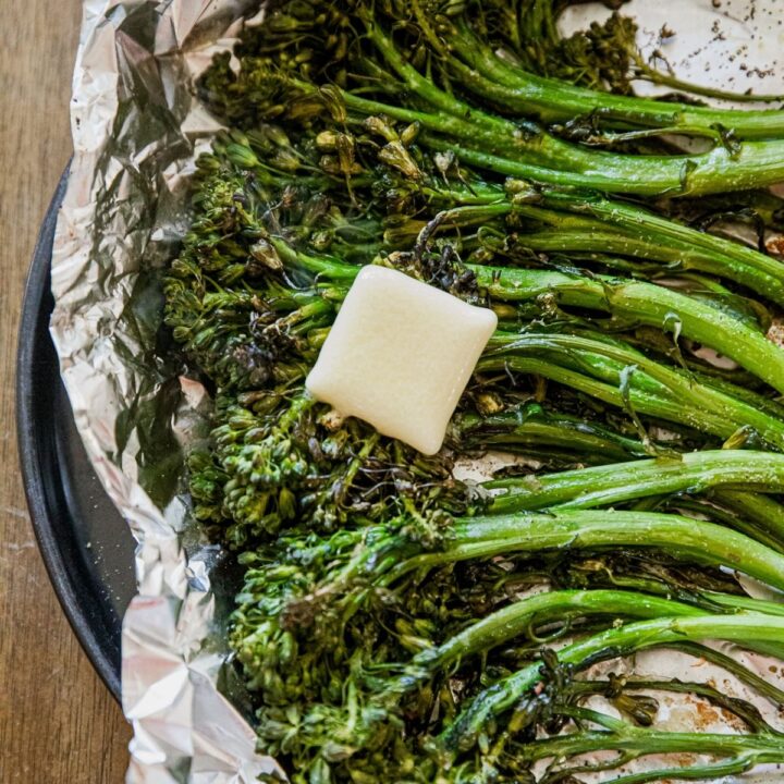 Traeger Roasted Broccolini