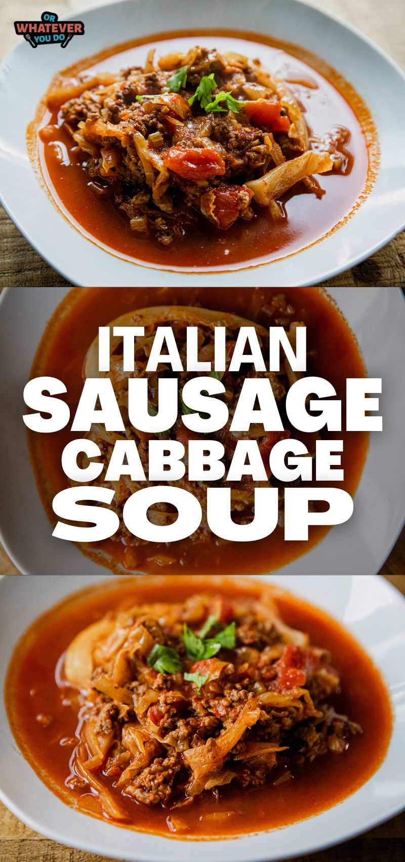 Italian Sausage Cabbage Soup
