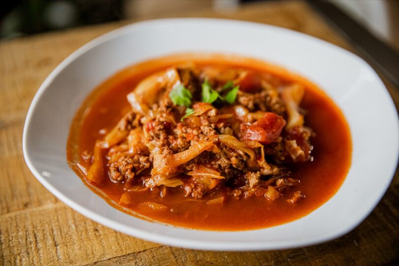 Italian Sausage Cabbage Soup