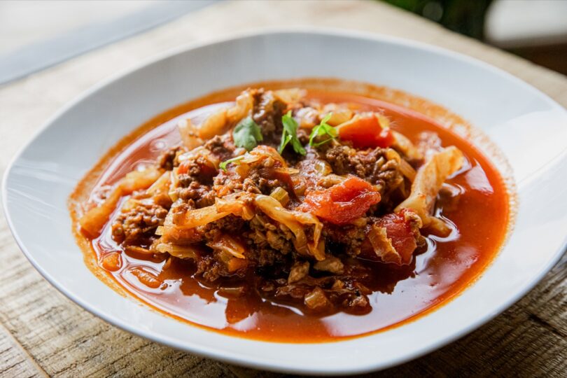 Italian Sausage Cabbage Soup