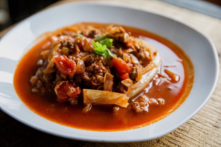 Italian Sausage and Cabbage Soup