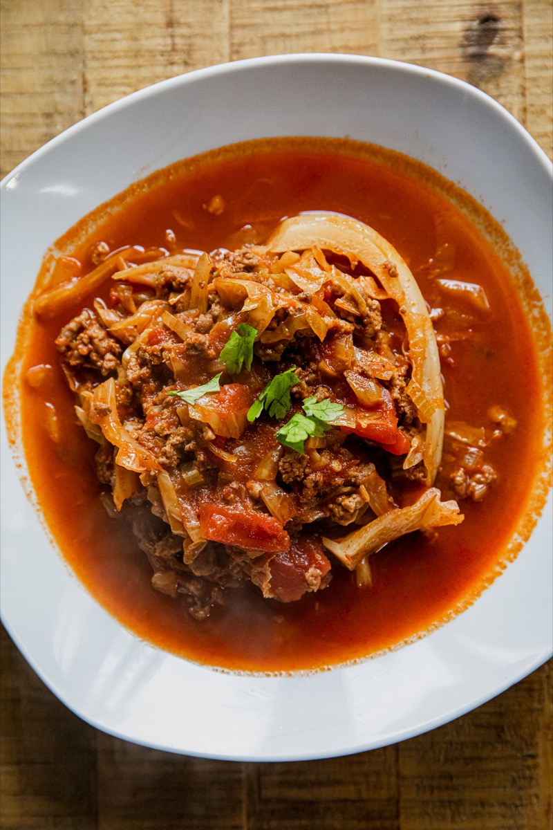 Italian Sausage Cabbage Soup