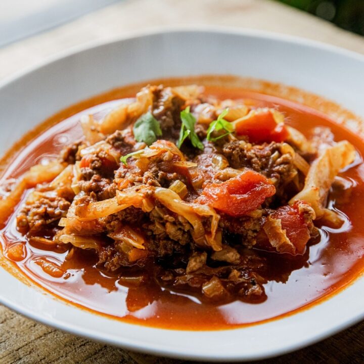 Italian Sausage and Cabbage Soup