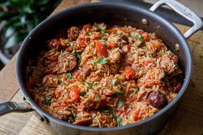 Italian Sausage and Rice