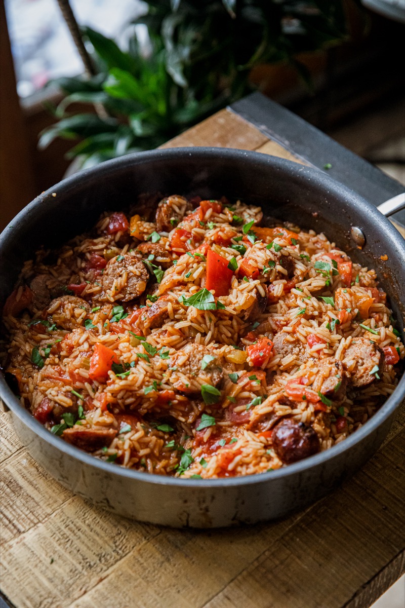 Italian Sausage and Rice