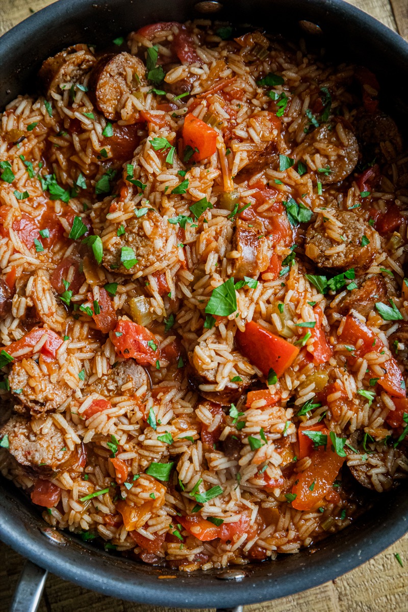 Italian Sausage and Rice