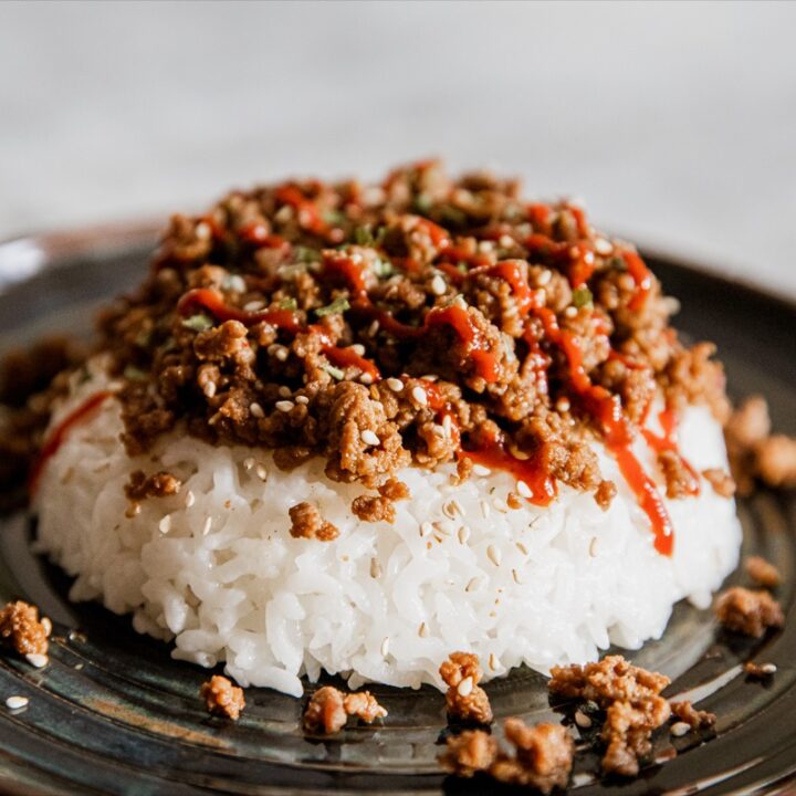 Korean Ground Beef Stir Fry-image