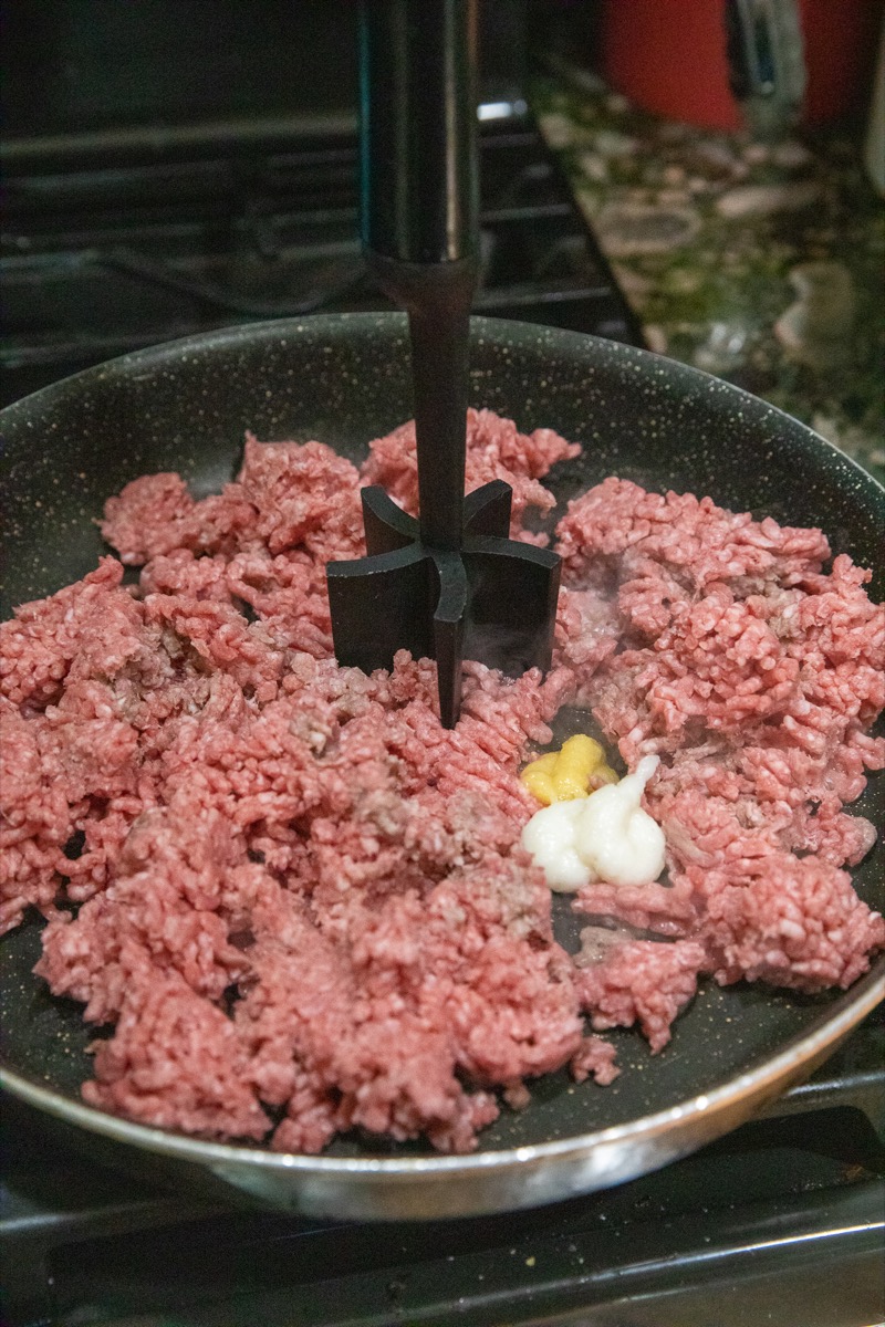 Korean Ground Beef Stir Fry