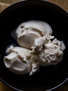 Ninja Creami Dairy-Free Vanilla Ice Cream