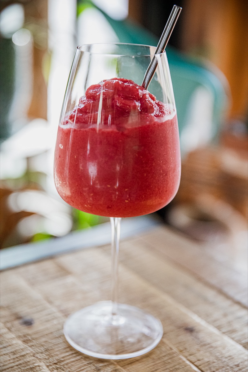 Raspberry Frosé