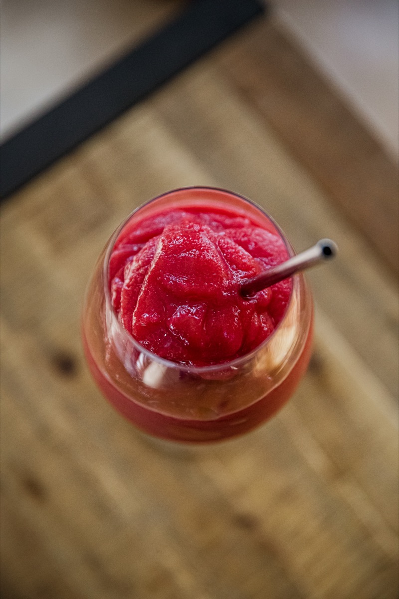 Raspberry Frosé