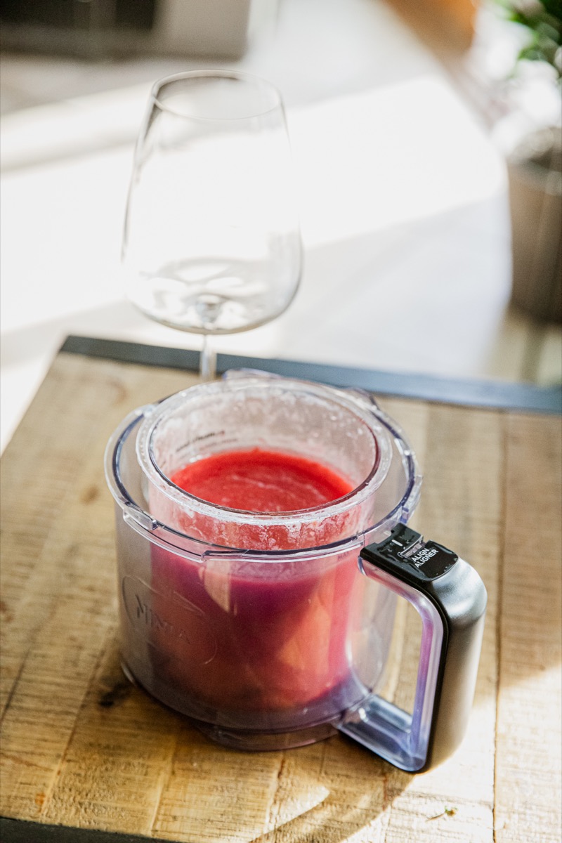 Raspberry Frosé