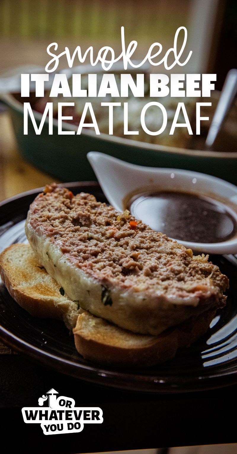 Smoked Italian Beef Meatloaf