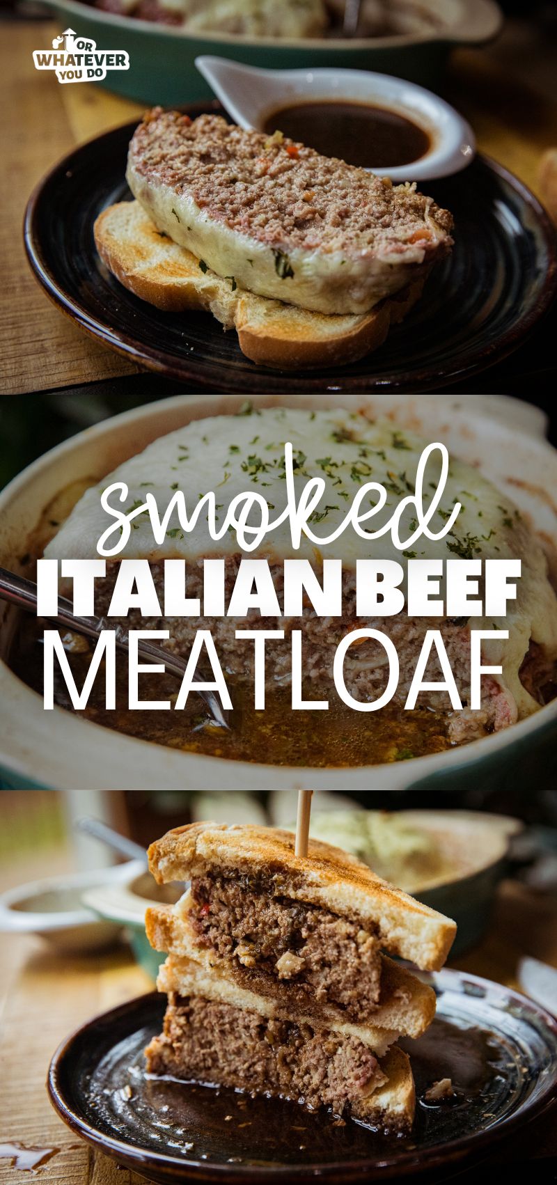 Smoked Italian Beef Meatloaf