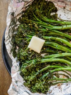 Traeger Roasted Broccolini