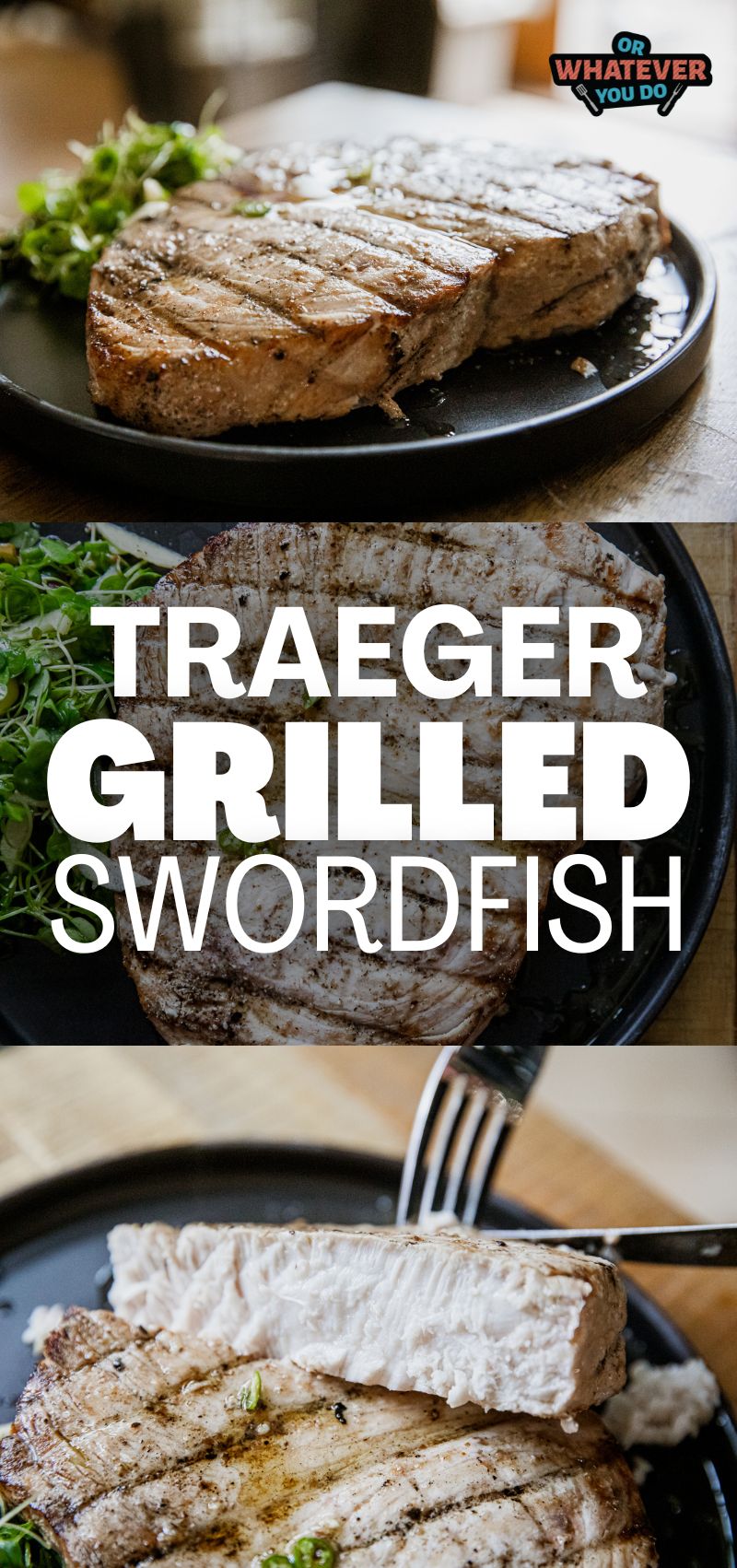 Traeger Grilled Swordfish