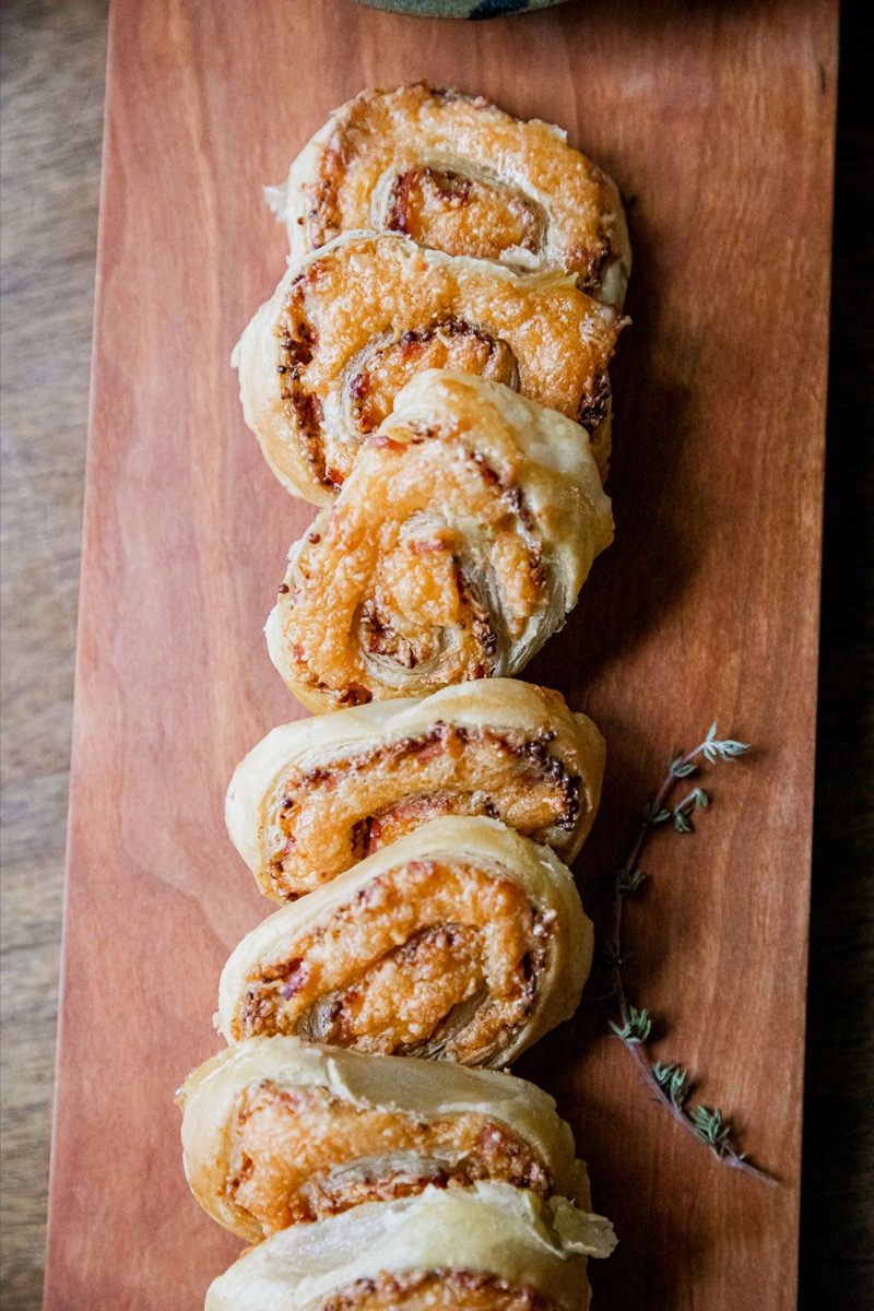 Traeger Ham and Cheese Pinwheels