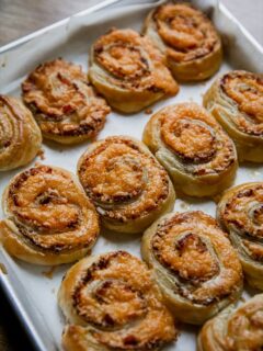 Traeger Ham and Cheese Pinwheels