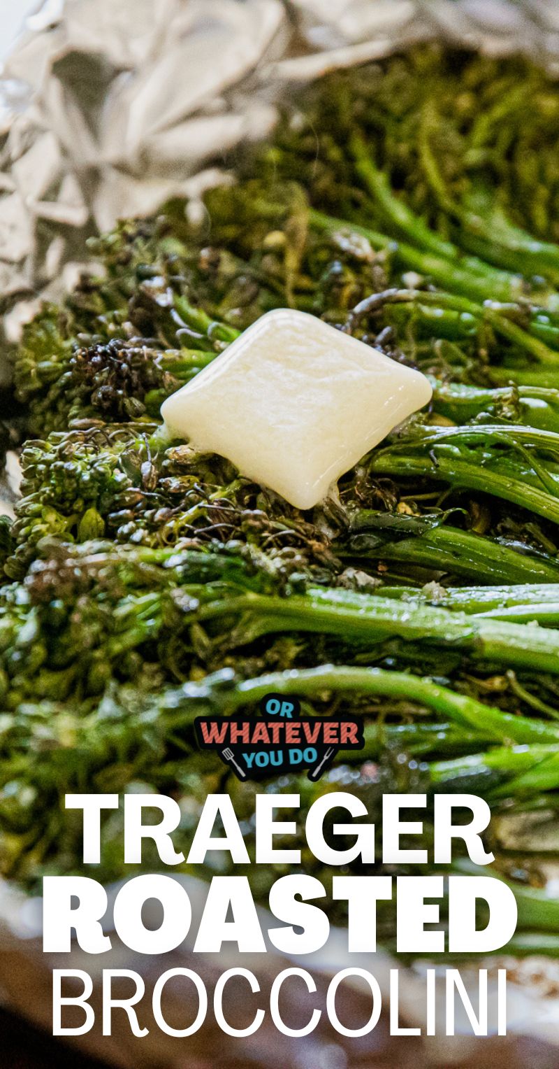 Traeger Roasted Broccolini