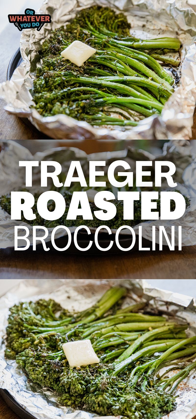 Traeger Roasted Broccolini