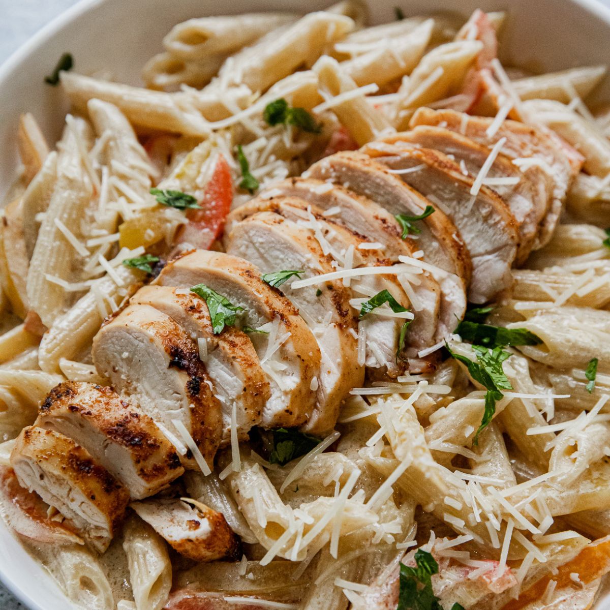 Traeger Chicken Breast and Pasta