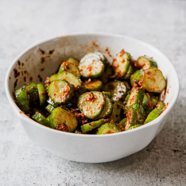 Quick Cucumber Kimchi