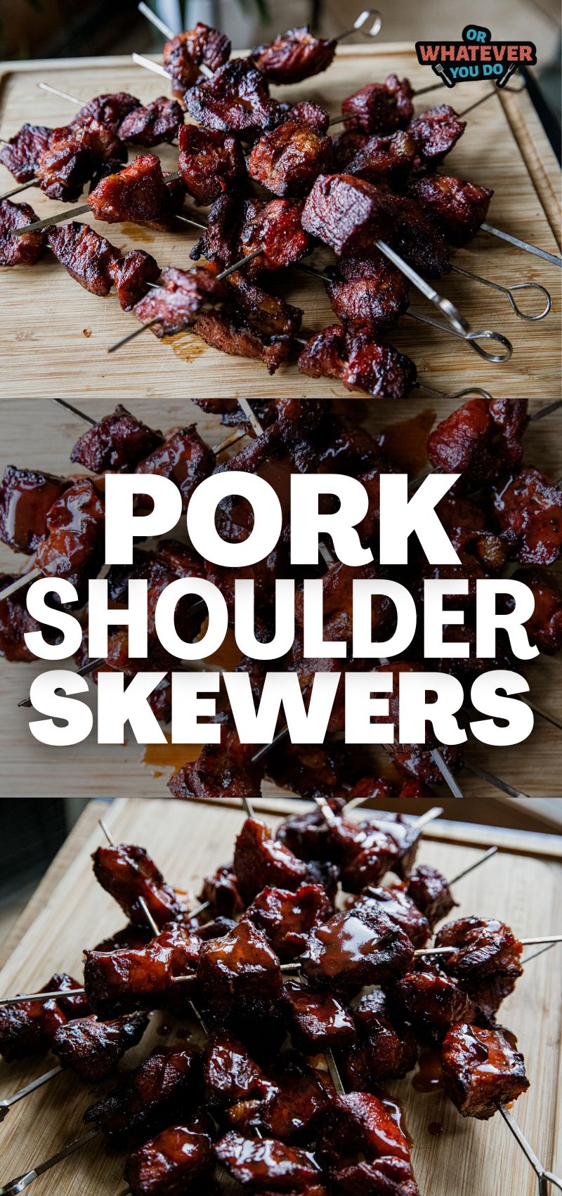 Pork Shoulder Skewers