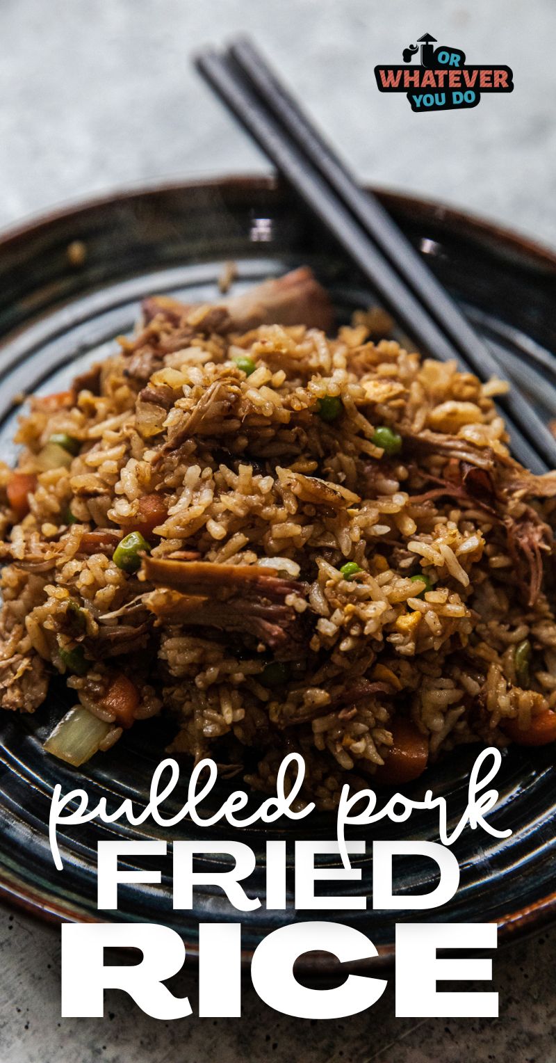 Pulled Pork Fried Rice