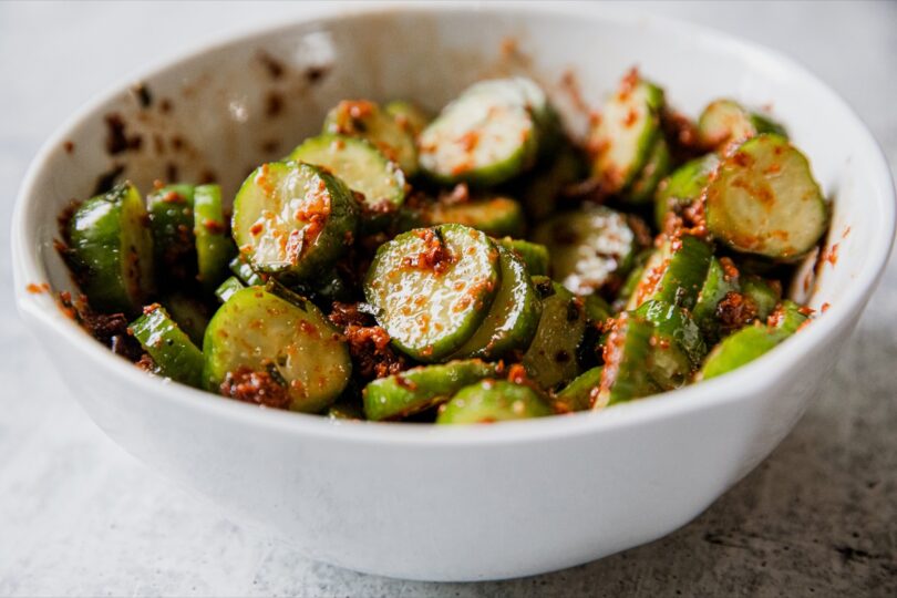 Quick Cucumber Kimchi