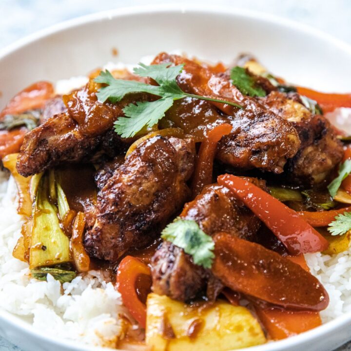 Grilled Thai Red Curry Chicken Wings