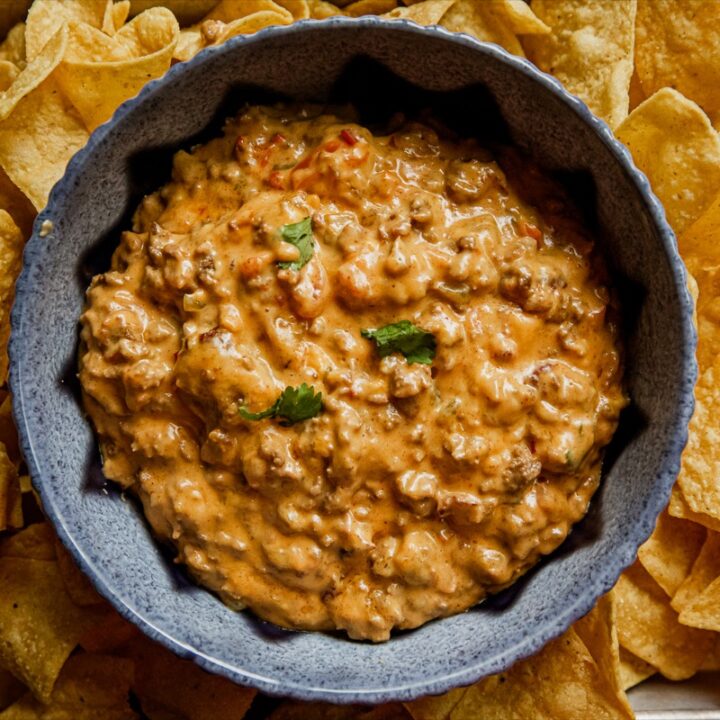 Smoked Over The Top Queso Con Carne-image