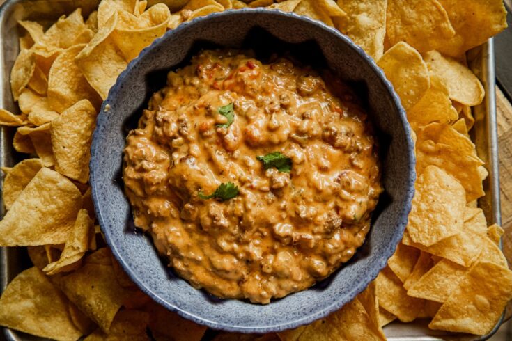 Smoked Over The Top Queso Con Carne