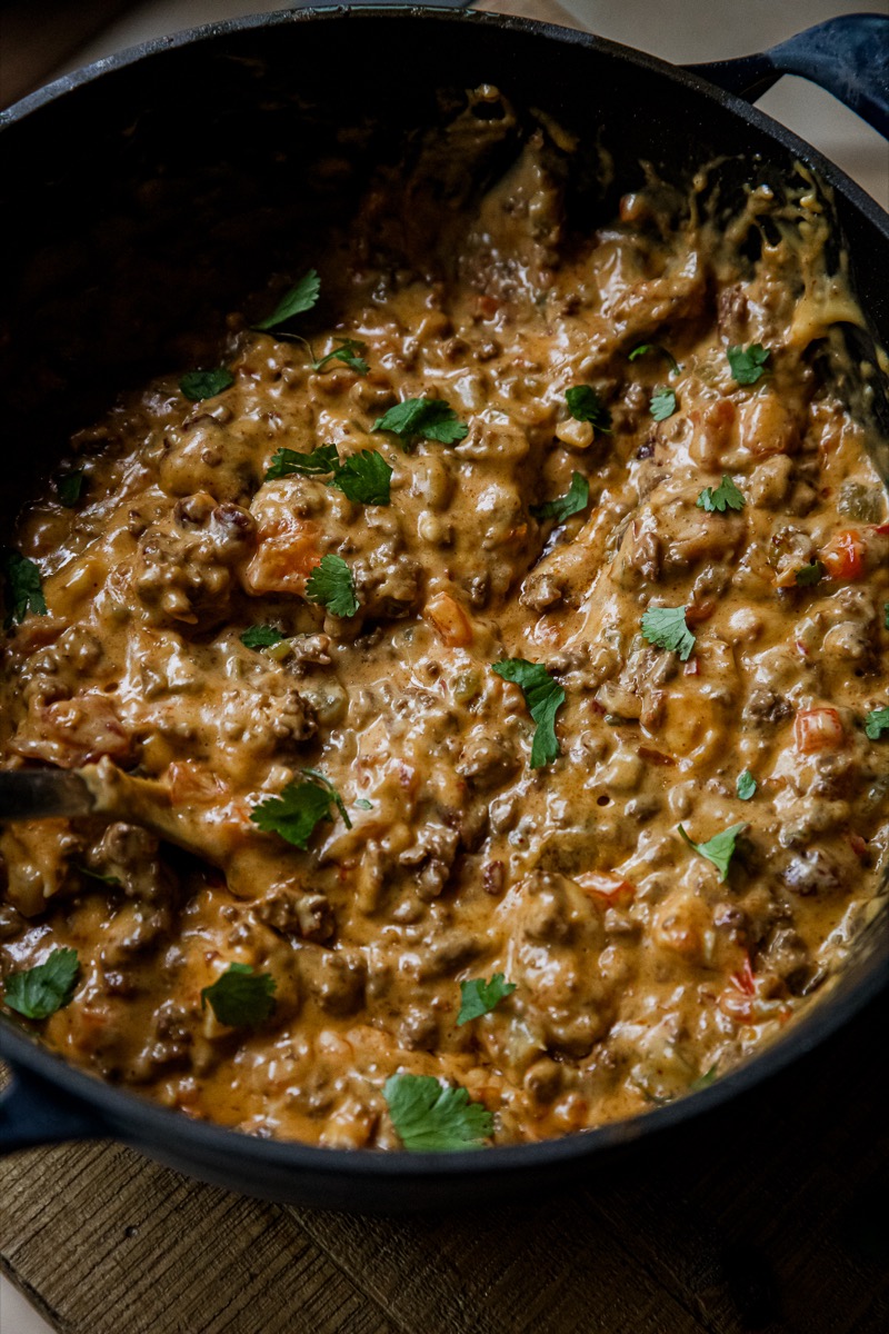 Smoked Over The Top Queso Con Carne