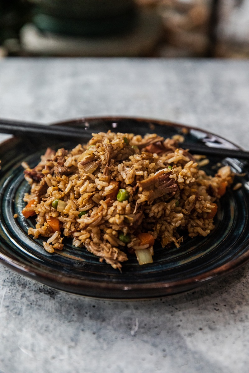 Pulled Pork Fried Rice