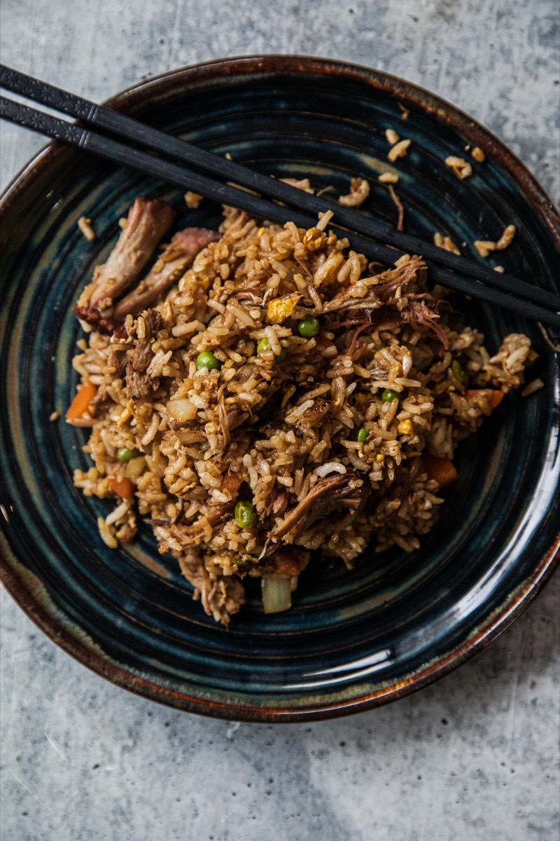 Pulled Pork Fried Rice