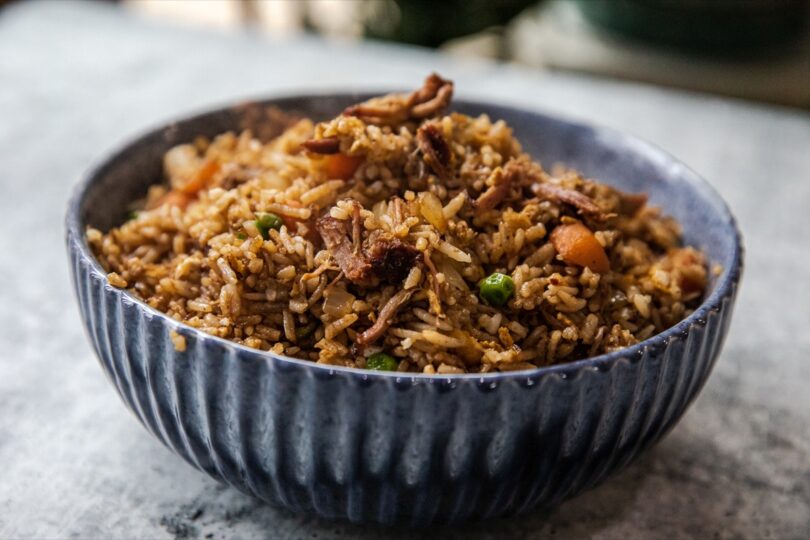 Pulled Pork Fried Rice