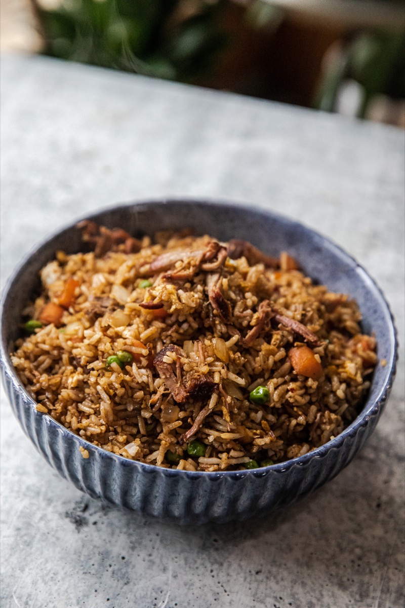 Pulled Pork Fried Rice